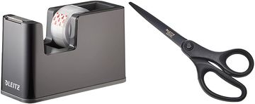 Leitz Leitz Duo-Boja stolni dispenzer ljepljive trake, crna/siva