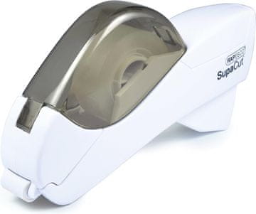 RAPESCO Rapesco 1445 SupaCut dispenzer za traku, bijeli + 2 role trake