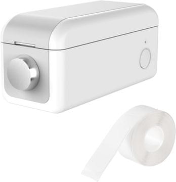 slomart Kiperline Pisač naljepnica Bluetooth, Prijenosni pisač naljepnica s iOS/Android podrškom