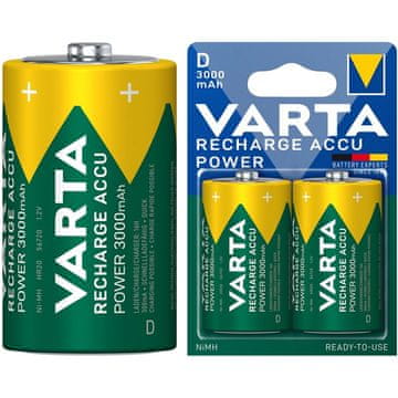 Varta D Mono/HR20 (56720) 1,2V 3000 mAh 2 kom punjiva baterija