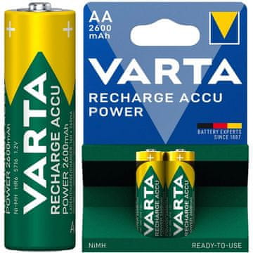 Varta AA Mignon/HR6 (5716) 1,2V 2600 mAh 2kom punjiva baterija
