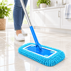 HOME & MARKER® Višekratne navlake od mikrovlakana za ravni čistač (4 kom) | MOPORA