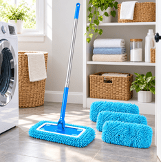 HOME & MARKER® Višekratne navlake od mikrovlakana za ravni čistač (4 kom) | MOPORA