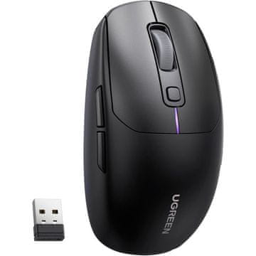Ugreen bežični miš, 5000 DPI, 2.4G, Bluetooth, crni (90539)