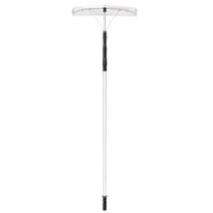 Northix Aluminijska lopata za snijeg 201-630 cm s gumenim rubom za čišćenje snijega za krov