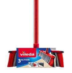 Vileda Metla Vileda 3 Action - 3 u 1 (crvena)