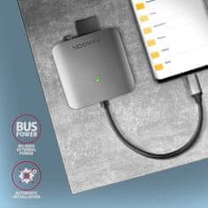 AXAGON Axagon CRE-S3C čitač kartica USB-C 3.2 Gen 1, 3 utora, UHS-II