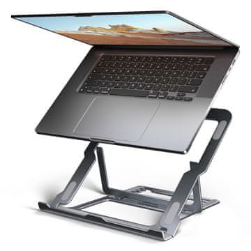 AXAGON Axagon STND-LAG Aluminijski stalak za prijenosno računalo 10"-17.3", Sivi
