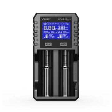 slomart XTAR VX2PROKT punjač za Li-ion, Li-FePO4, Ni-MH baterije