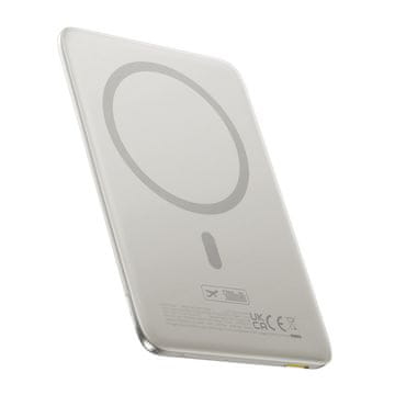 BASEUS Ultra tanka MagSafe magnetska power banka od 5000 mAh i 20 W s USB-C kabelom od 60 W - titan