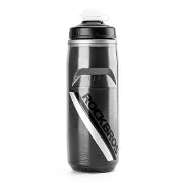 ROCKBROS Termo boca za bicikl bez BPA 620 ml - gradijentno crna