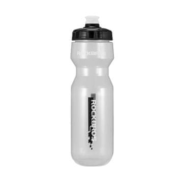 ROCKBROS Biciklistička boca 750 ml - prozirno crna