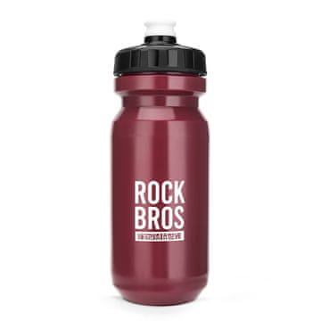 ROCKBROS Biciklistička boca za vodu 600 ml - crvena