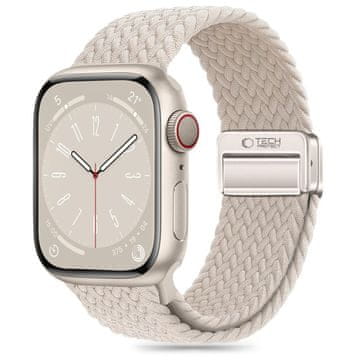Tech-protect Nylonmag najlonski remen za Apple Watch 4/5/6/7/8/9/SE 38/40/41 mm - bež