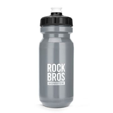 ROCKBROS Biciklistička boca za vodu i napitke 600 ml - siva