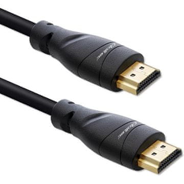 Qoltec HDMI kabel v2.1 Ultra velika brzina 8K | 60Hz | 26AWG | ZLATNI | 5 m