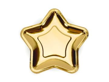 Papirnati tanjuri GOLDEN STAR 18 cm/6 kom