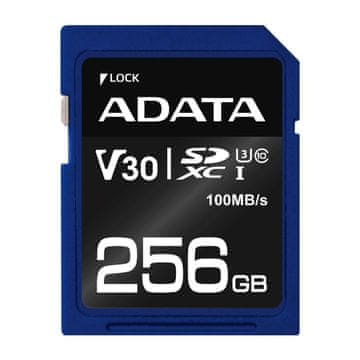 AData Premier Pro SDXC 256 GB Class 10 UHS-I/U3 V30