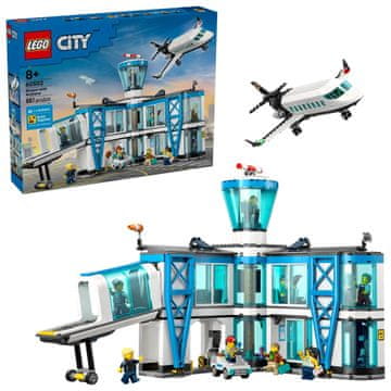 LEGO City 60502 - Zračna luka s avionom