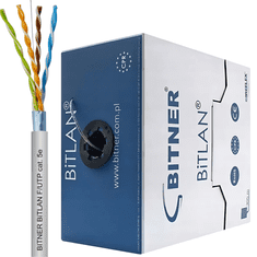 Bit F/UTP Cat.5e BiTLAN mrežni kabel 200MHz oklopljeni LAN za unutarnju upotrebu 1m