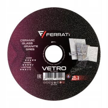 Vetro dijamantni disk od 125 mm