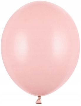 Balony Pastelowe Różowe Urodziny 12cm 100szt.