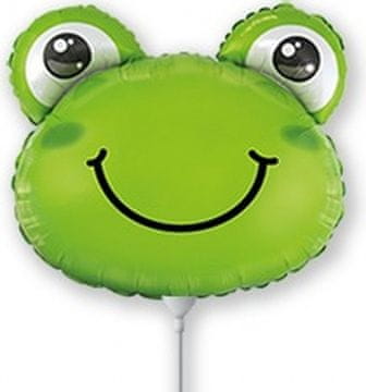 GoDan Balon foliowy 14" FX - Żaba (głowa)