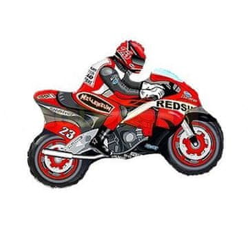 Flexmetal 24" FX folija balon - "Motor" (crveni)