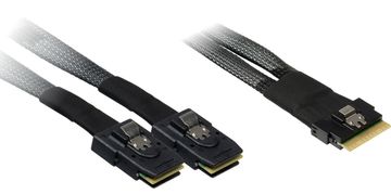Inter-tech Inter-Tech 463704 kabel SFF-8654 na SFF-8087 0.75m
