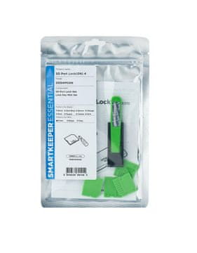 slomart Smartkeeper SD04PKGN Blokator SD kartica, zeleni, plastika, 1 komad