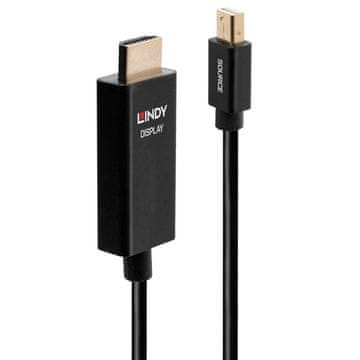Lindy Lindy 1m aktivni Mini DisplayPort na HDMI kabel s HDR-om