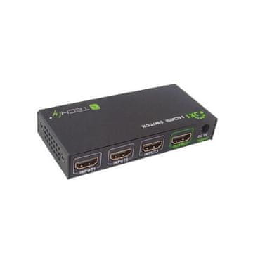 Techly Techly IDATA-HDMI-4K31 HDMI video razdjelnik (splitter) za 4 zaslona