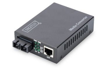 Digitus Digitus Fast Ethernet medijski pretvarač, RJ45 / SC