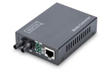Digitus Digitus Fast Ethernet medijski pretvarač, RJ45 / ST