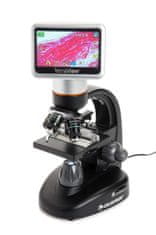 Celestron Celestron Tetraview 1600x Digitalni mikroskop 10.9cm LCD - srebrni, crni