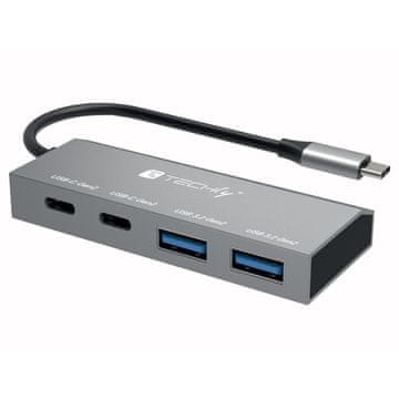 Techly Techly USB 3.2 Hub: 2x USB-A / 2x USB-C