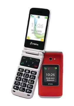 Olympia Olympia VITUS 4G mobitel, 7.11 cm (2.8"), 147g, crveni