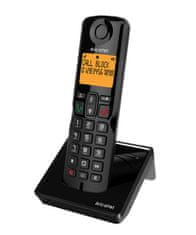 Alcatel Alcatel S280 EWE | DECT telefon, Caller ID, Crni