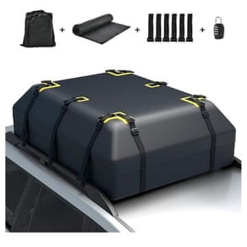 Northix Vodootporna krovna torba za automobil 400L, s bravom, protuklizna podloga