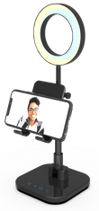 Digipower Success Phone Holder sa 6-inčnim LED prstenastim svjetlom za pametni telefon i tablet - DP-WSH-PH6