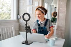 Digipower Success Phone Holder sa 6-inčnim LED prstenastim svjetlom za pametni telefon i tablet - DP-WSH-PH6