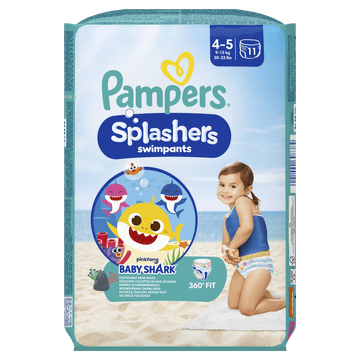 Pampers pelene gaćice za vodu Splashers 4-5 (9-15 kg) 11 komada