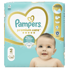 Pampers Pelene Premium Care, veličina 2 (4-8 kg), 88 pelena