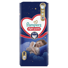 Pampers Night Pants pelene gaćice, veličina 5, 11–17 kg, 46/1