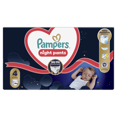Pampers Night Pants pelene gaćice, veličina 4, 9–15 kg, 104/1