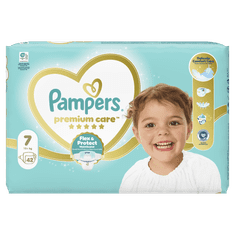 Pampers Premium Care pelene, veličina 7, 15+ kg, 42/1