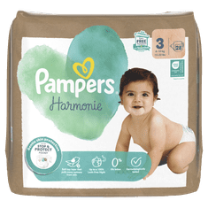 Pampers Harmonie pelene, veličina 3, 6-10 kg, 28 komada