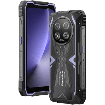 Blackview Rock 2, 12/256GB, 15000 mAh, fialový