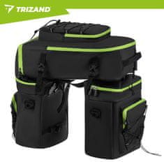 Northix Vodootporna torba za bicikl od 65 l - 3-u-1 bisaga i ruksak