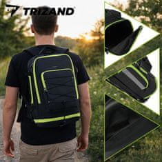 Northix Vodootporna torba za bicikl od 65 l - 3-u-1 bisaga i ruksak